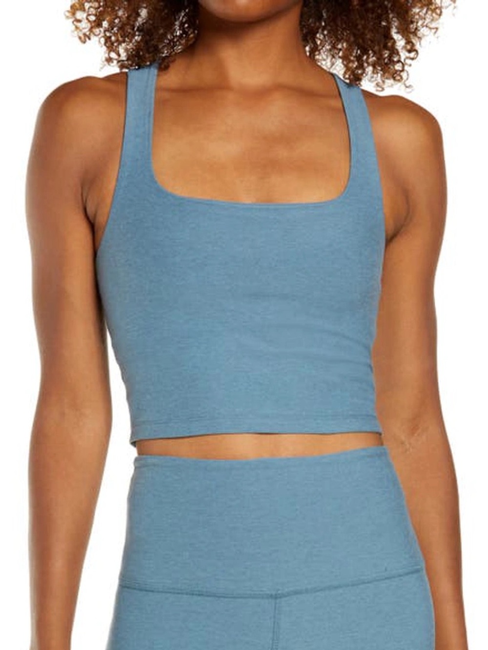 Beyond Yoga Space Dye Square Neck Crop Tank